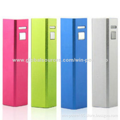 Power Bank for iPhone with 1,800, 2,200, 2,600mAh Capacity